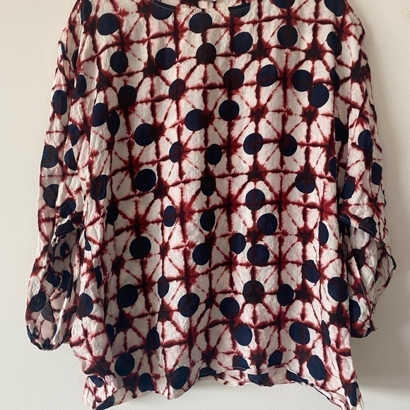Simple by Suzanne Betro geometric print tunic top.
Size 1X - Picture 4 of 11